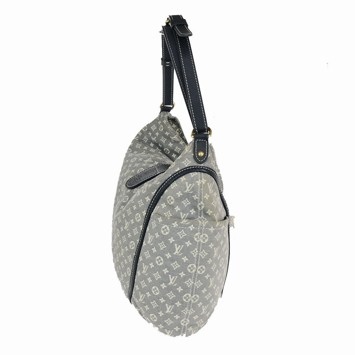 Monogram Denim Speedy Shoulder Bag