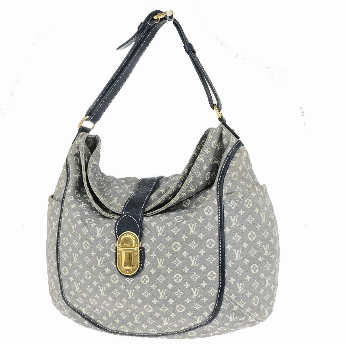 Monogram Denim Speedy Shoulder Bag