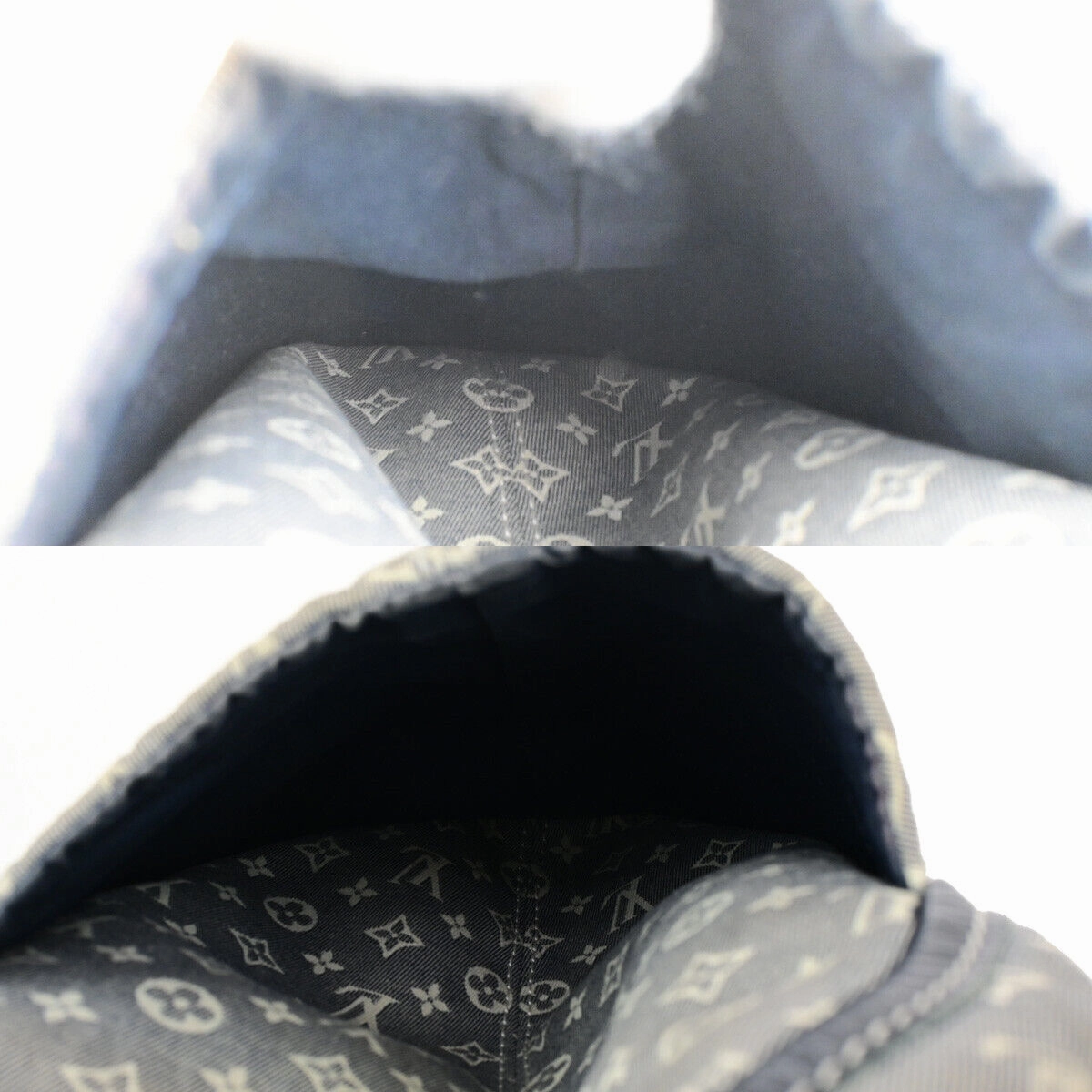 Monogram Denim Speedy Shoulder Bag