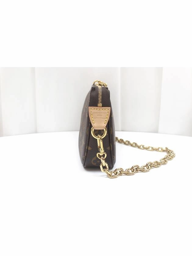 Monogram Pochette Accessua Chain Shoulder Bag M82766