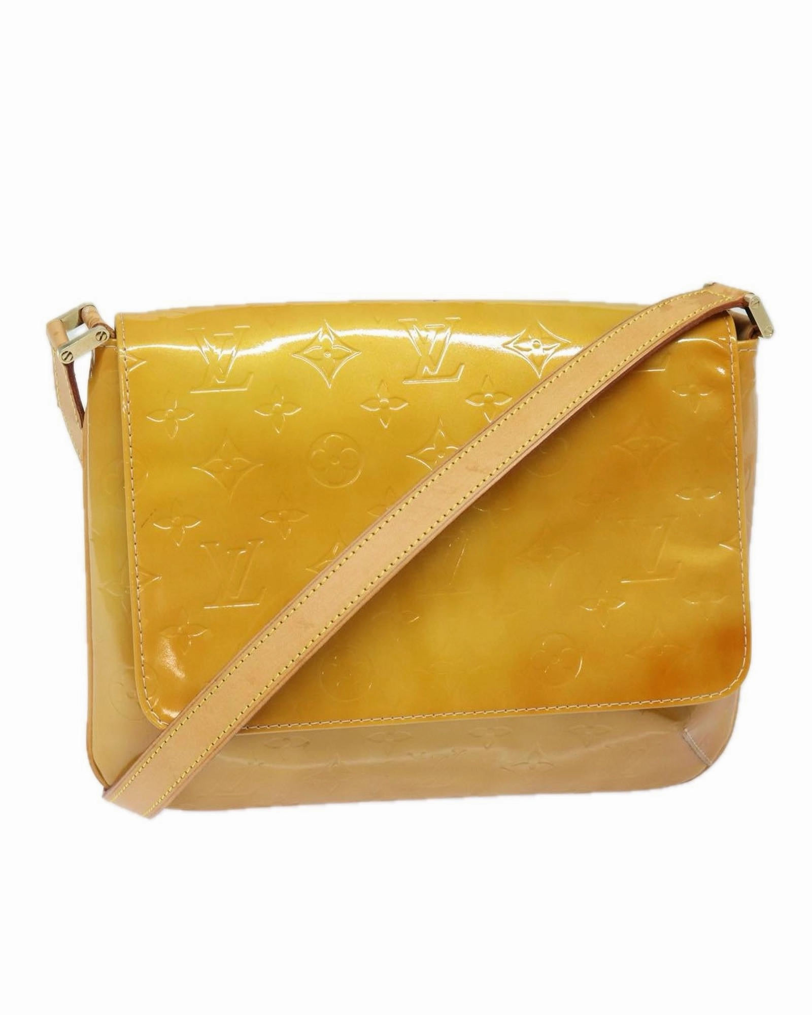 Monogram Vernis Amarante Shoulder Bag M90072