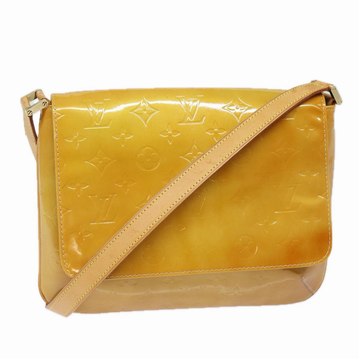 Monogram Vernis Amarante Shoulder Bag M90072