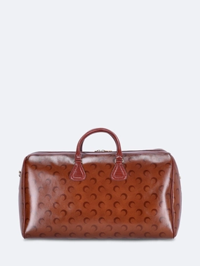 Moon airbrushed leather large bag