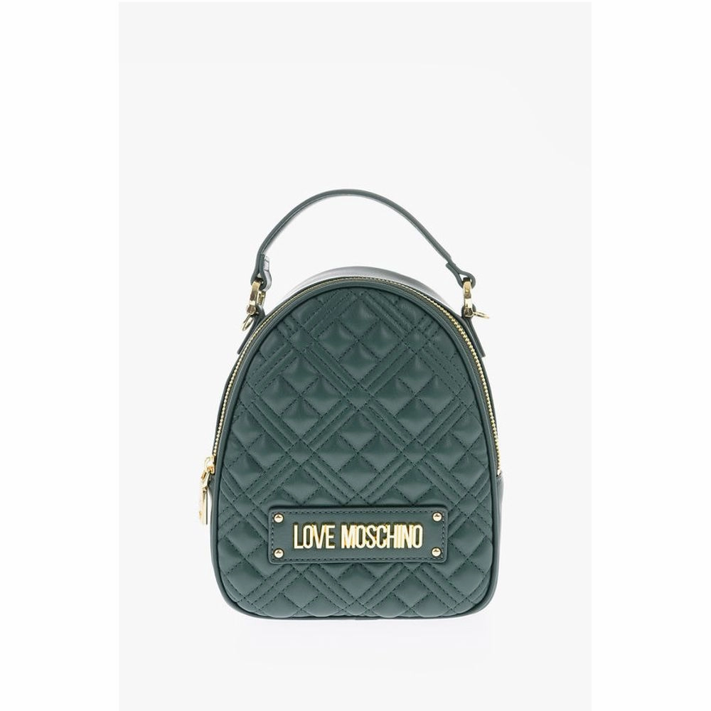 Moschino LOVE quilted faux leather bag with removable shoulder Women's strap