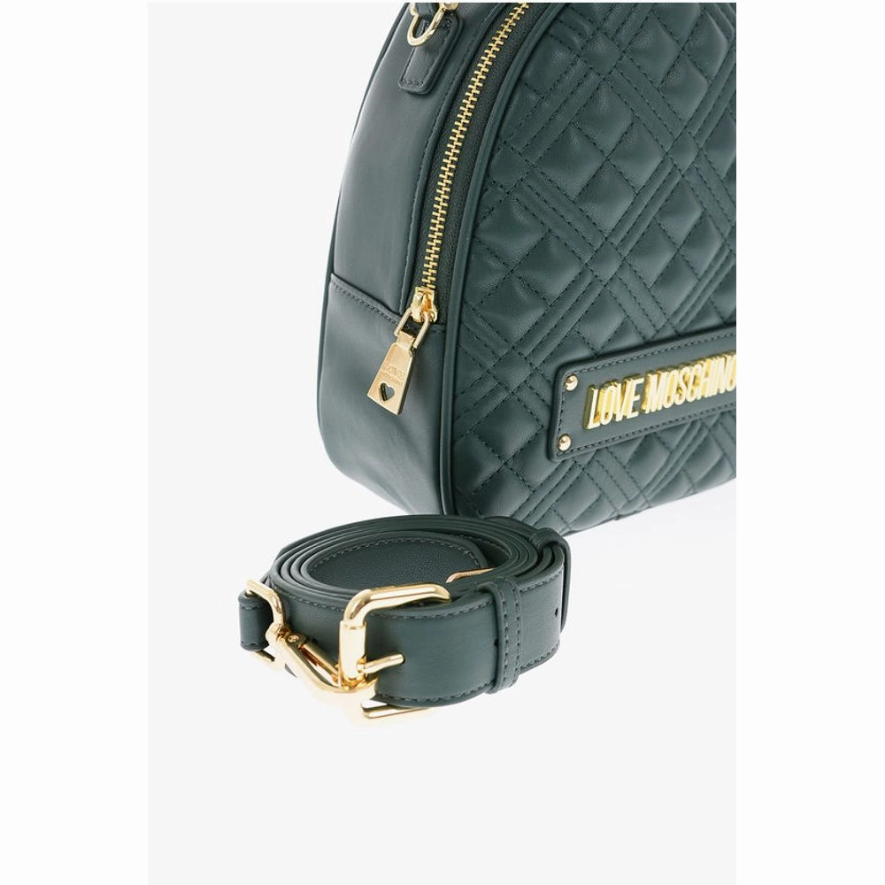 Moschino LOVE quilted faux leather bag with removable shoulder Women's strap