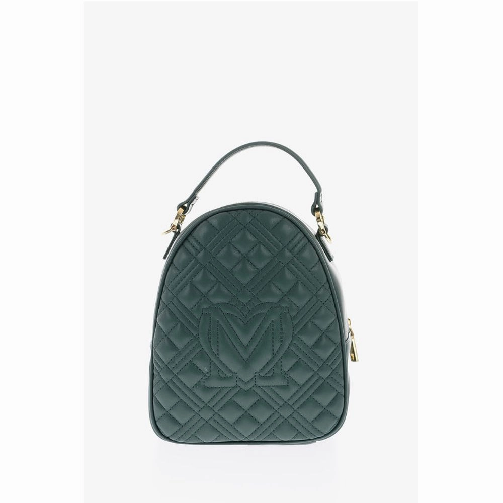 Moschino LOVE quilted faux leather bag with removable shoulder Women's strap