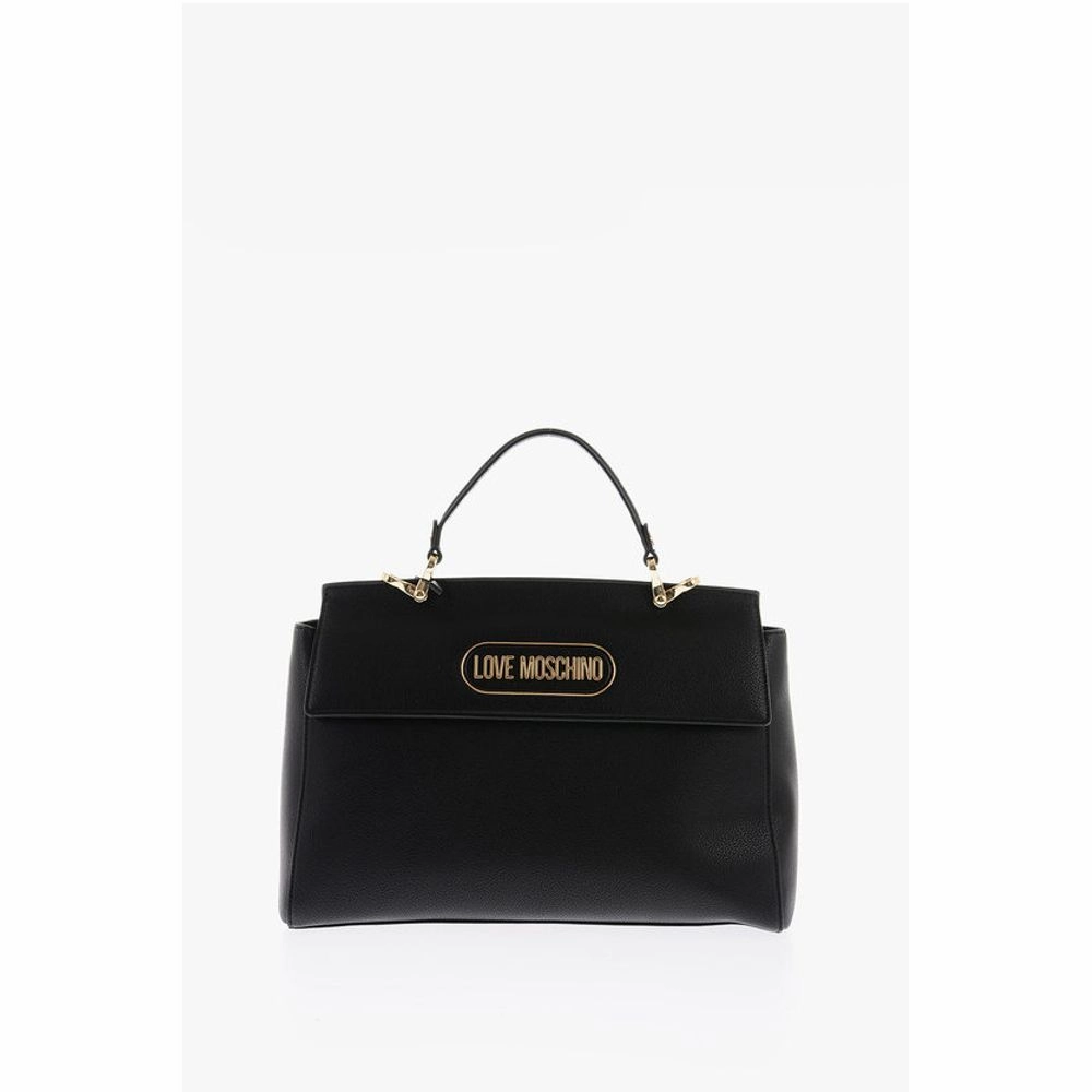 Moschino LOVE removable shoulder strap faux leather bag