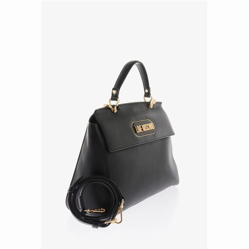 Moschino LOVE removable shoulder strap faux leather bag