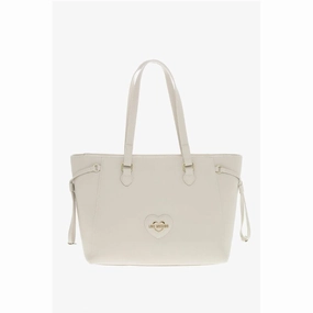 Moschino LOVE Saffiano Faux Leather Tote Bag