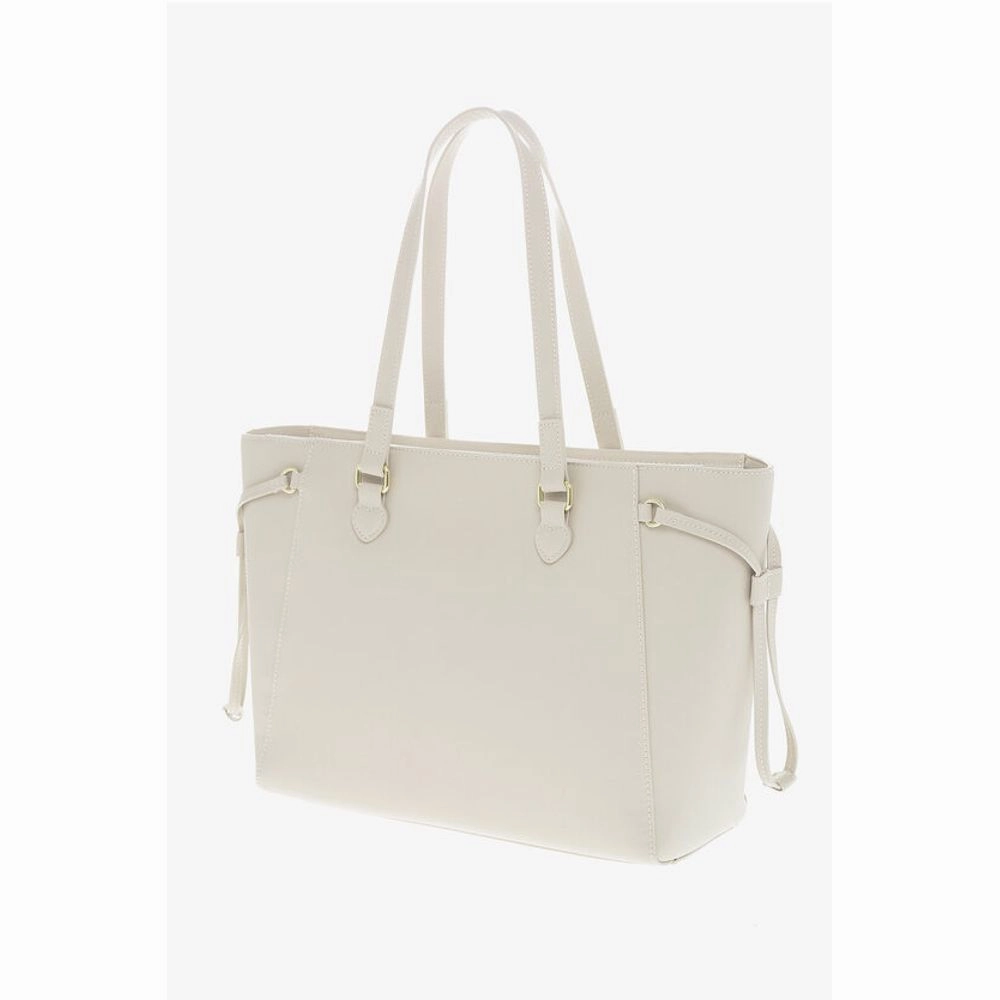 Moschino LOVE Saffiano Faux Leather Tote Bag