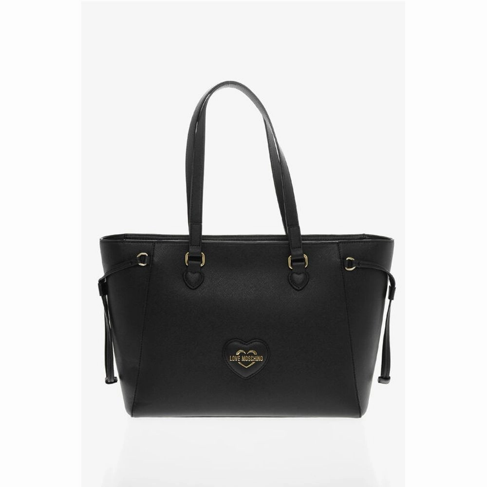 Moschino LOVE Saffiano Faux Leather Tote Women's Bag