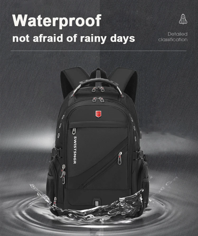 Multi-Purpose Backpack (USB Charging/Waterproof)