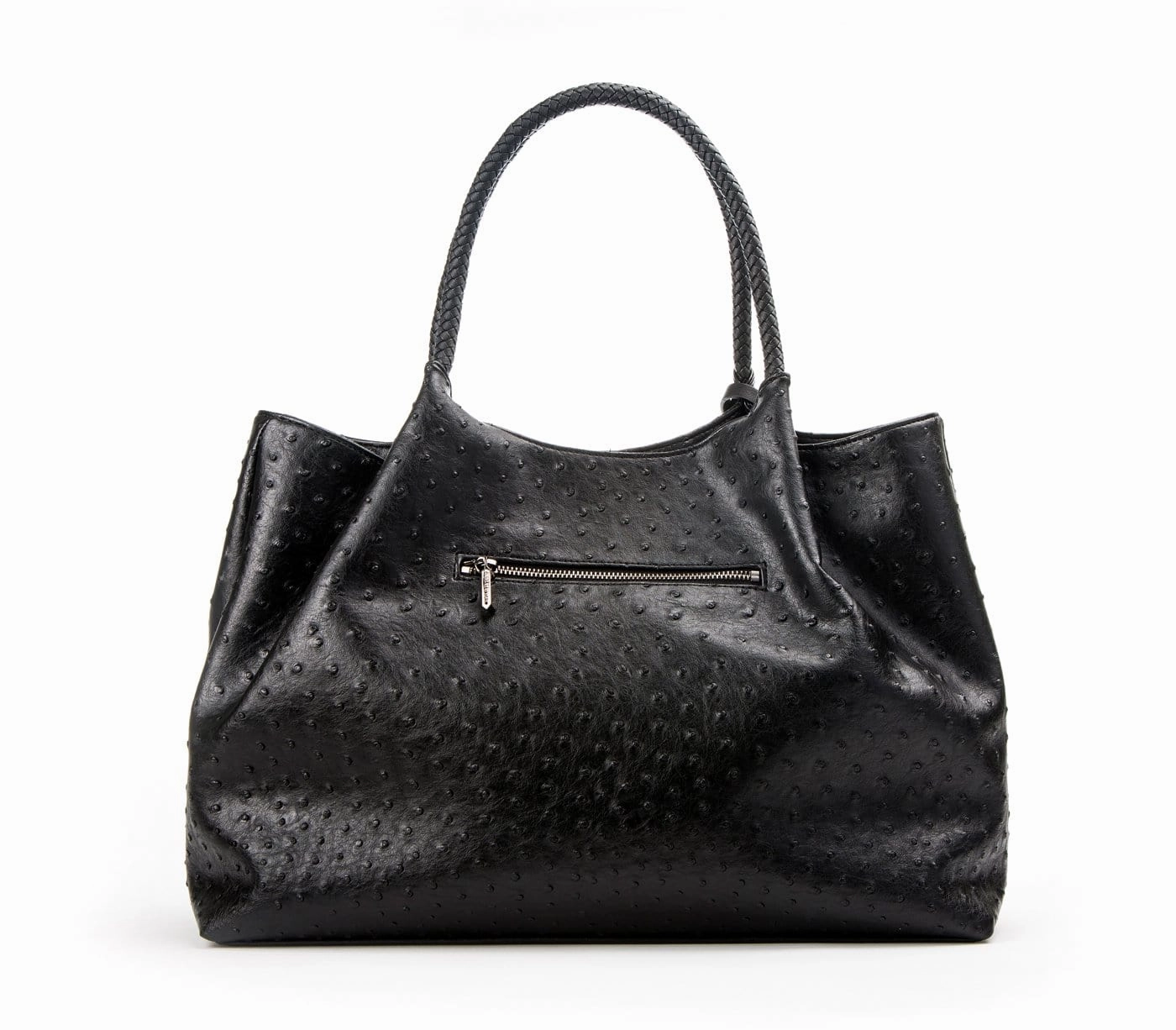 Naomi Vegan Leather Tote Bag | Black