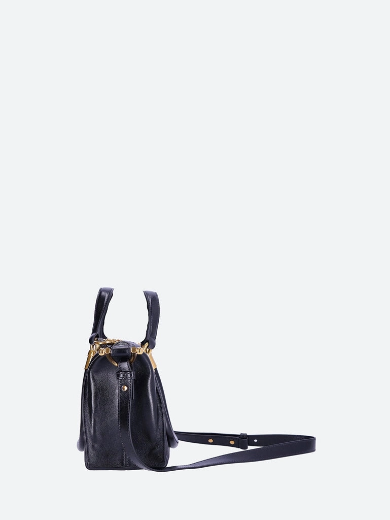 Natural shiny calfskin Paraty 24 handbag