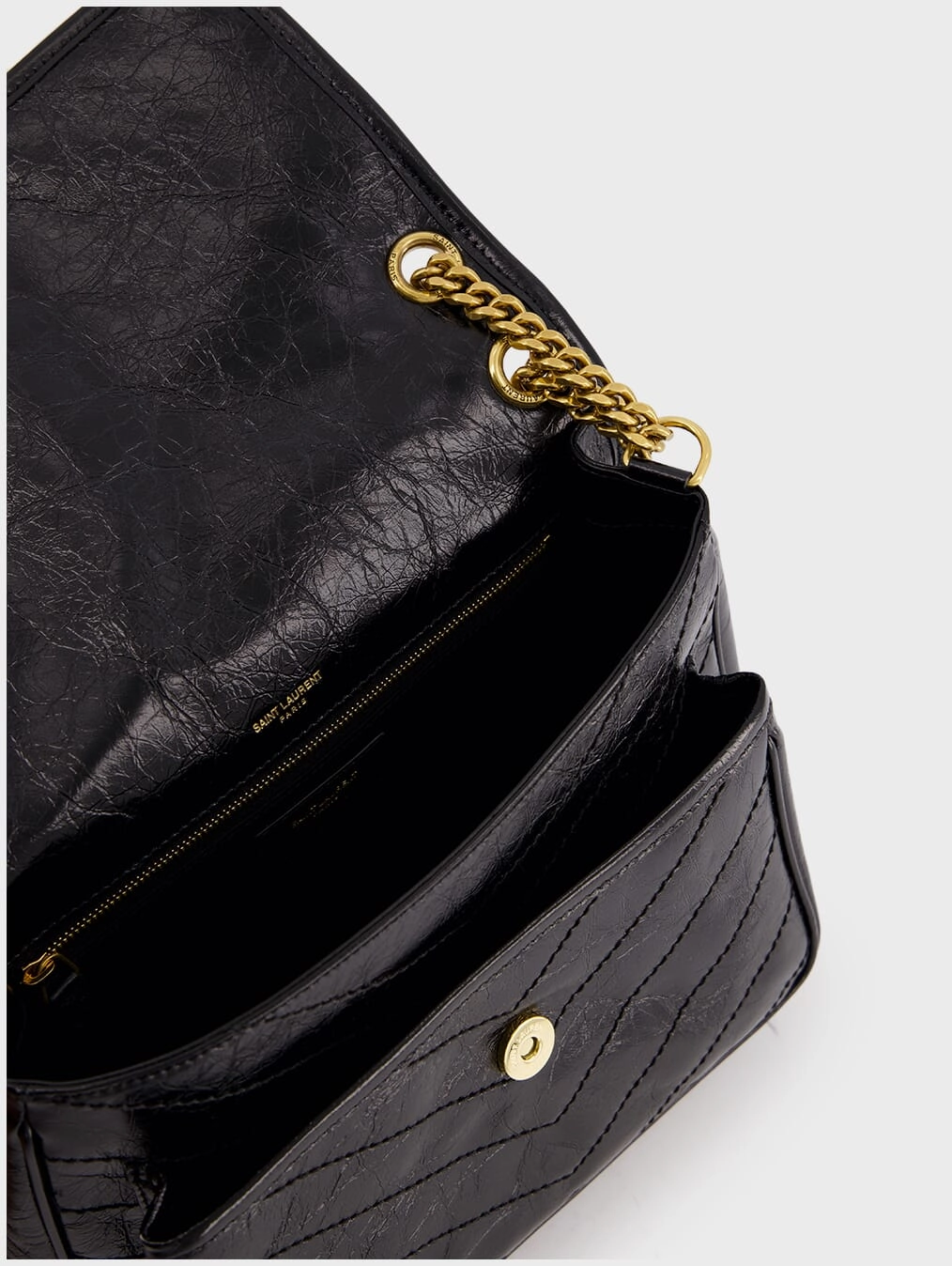 Niki Medium Vintage Leather Shoulder Bag