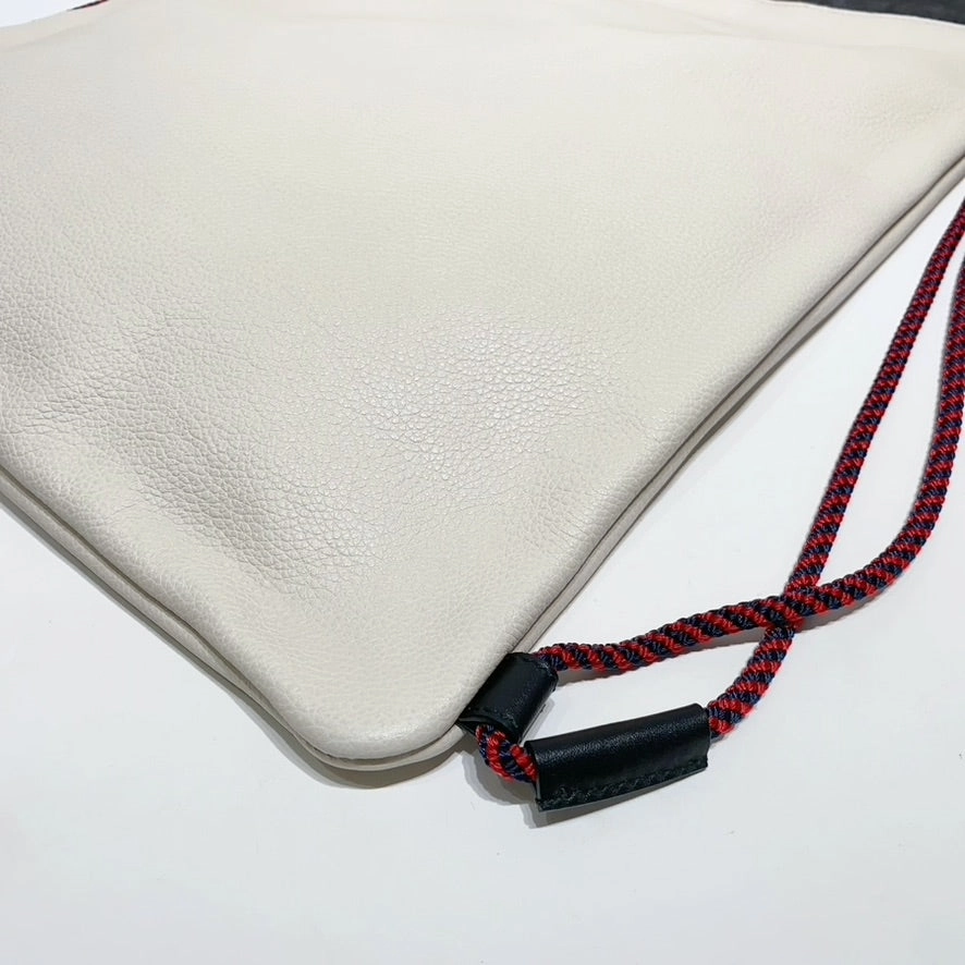 No.4354-Gucci Print Leather Backpack (Unused / )