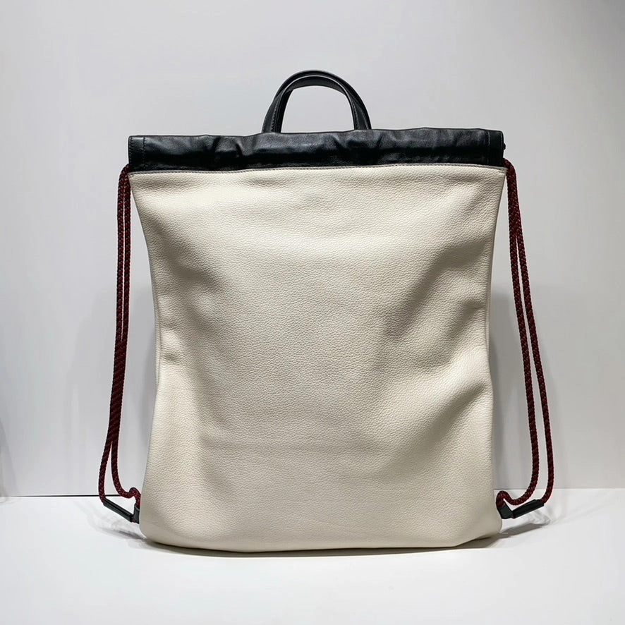 No.4354-Gucci Print Leather Backpack (Unused / )