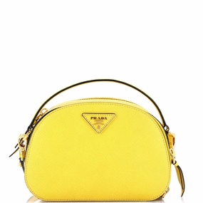 Odette Top Handle Bag Saffiano Leather Small