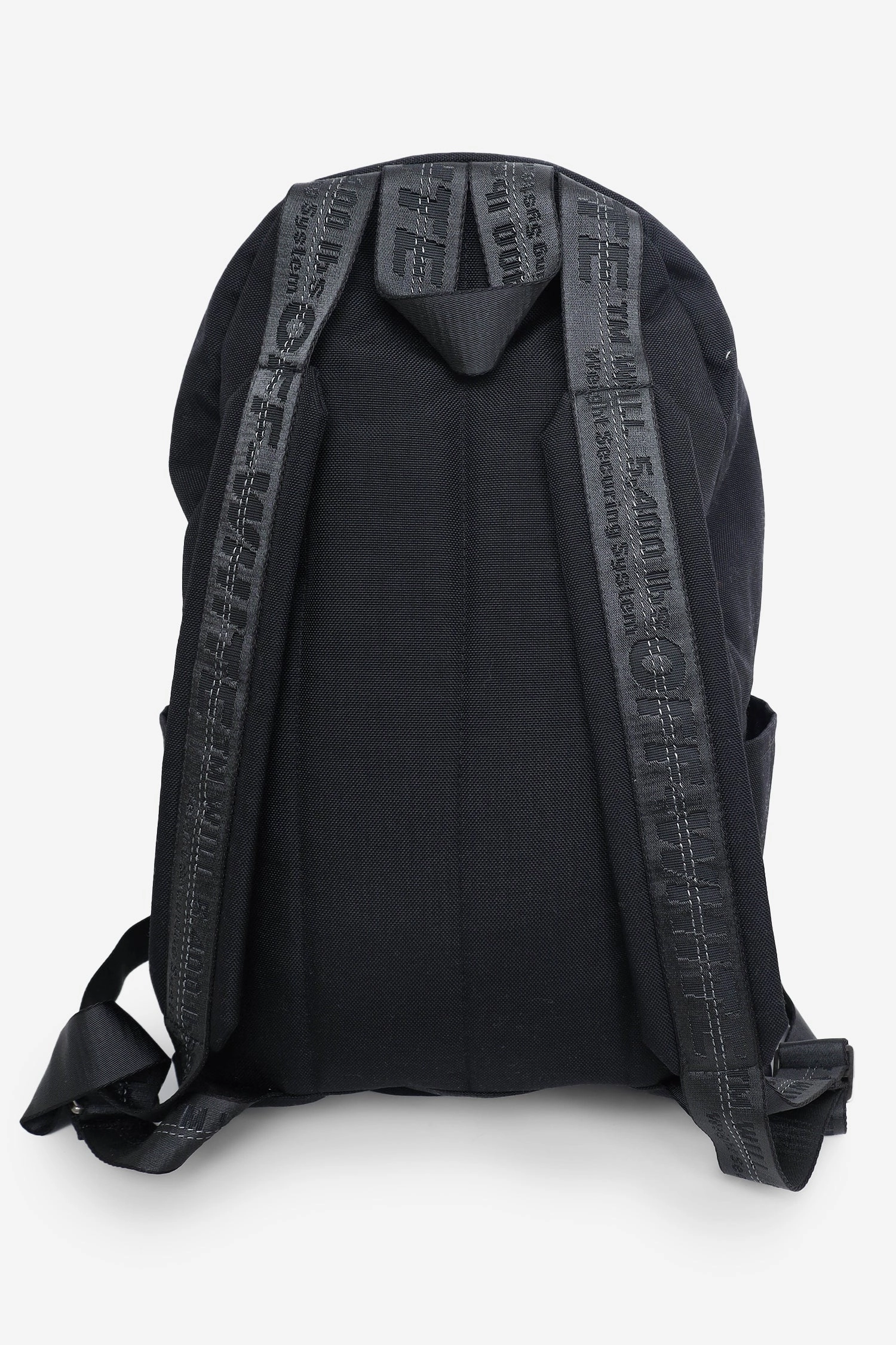 Off-White Black Double Front Pocket Abstract Arrows Backpack