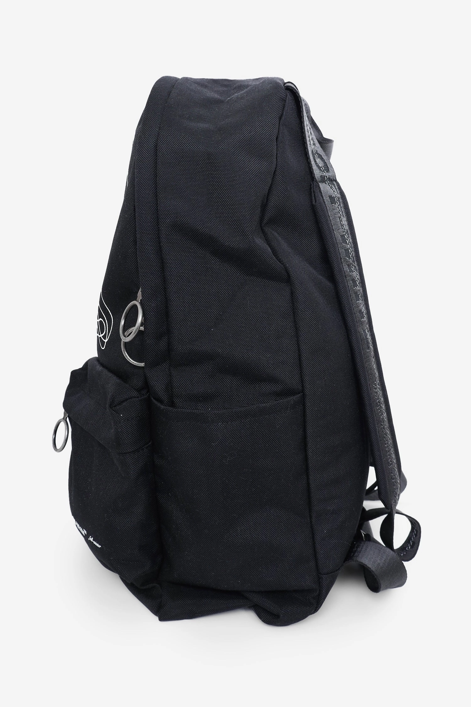 Off-White Black Double Front Pocket Abstract Arrows Backpack