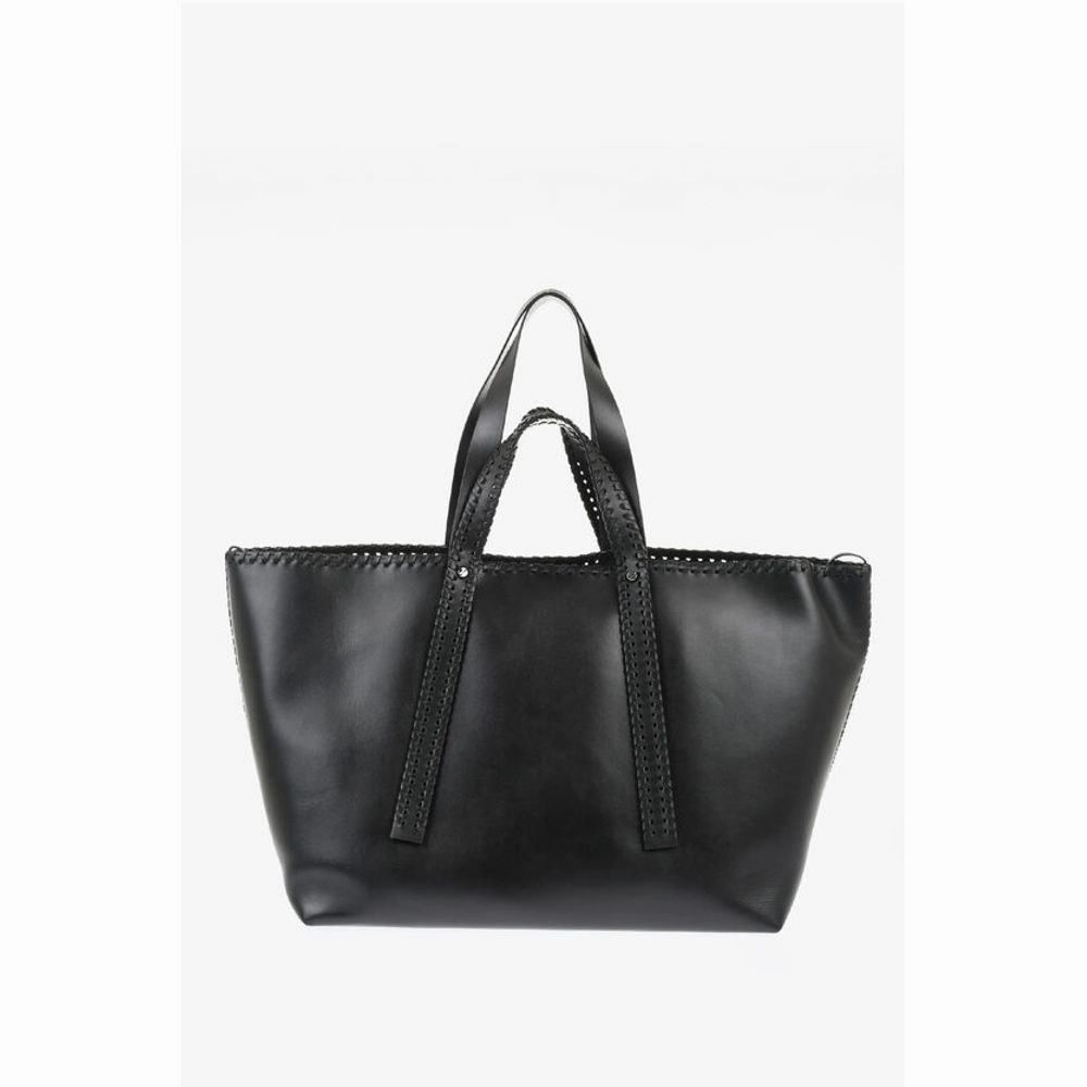 Off-White Braided Leather DAY OFF WEAVING Weekend Bag