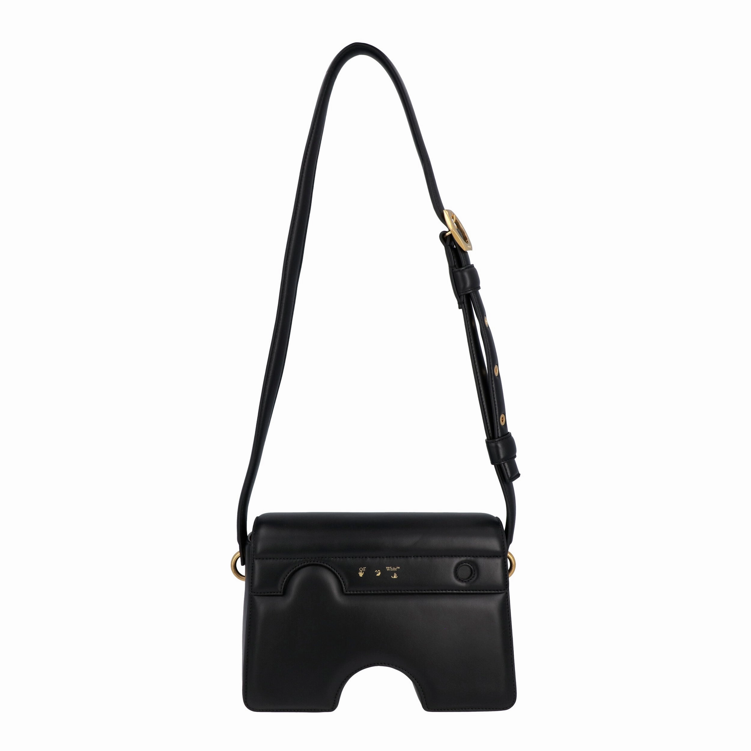 Off White Burrow-27 sculpted shoulder bag