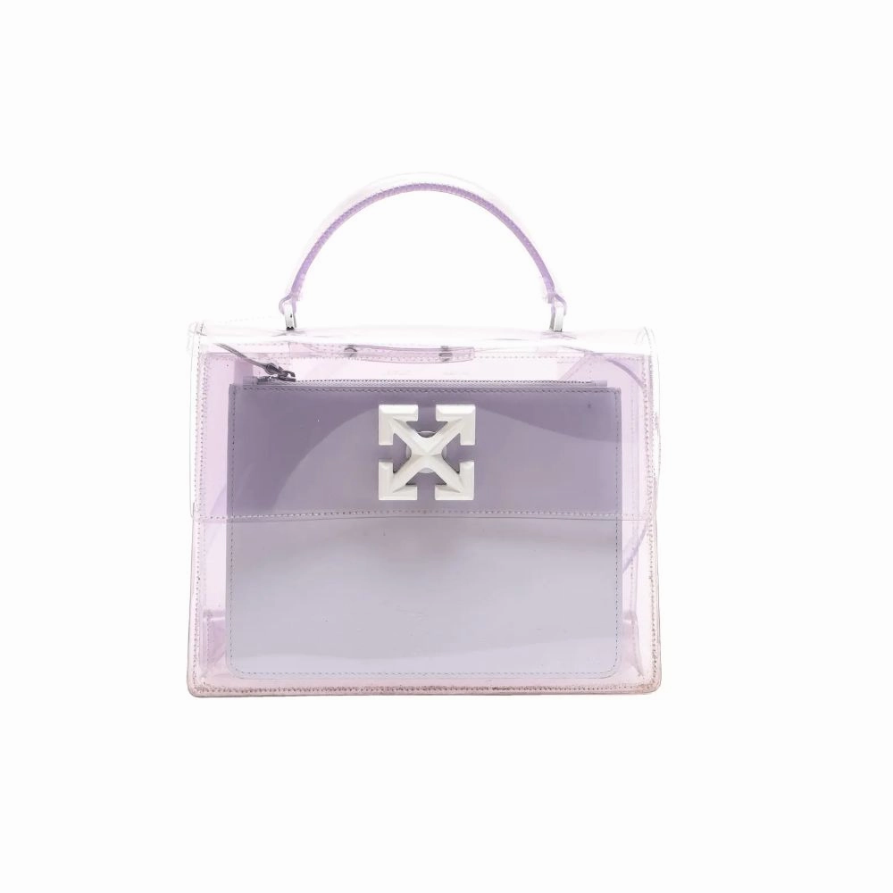 Off-White White Pvc Crossbody Bag