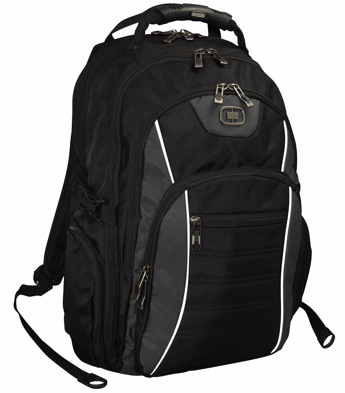 OGIO Ogio 670115 EZ Scan Checkpoint Friendly Travelware 17" Padded Laptop Backpack-/Grey