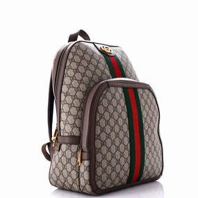 Ophidia Backpack GG Coated Canvas Medium
