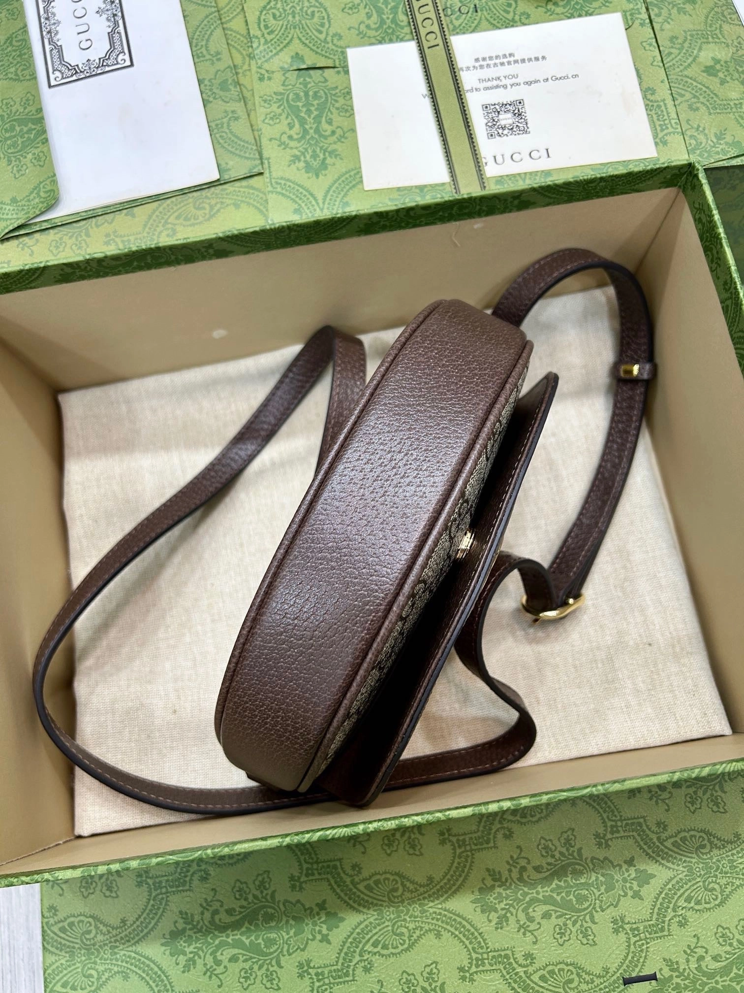 Ophidia Mini GG Shoulder Bag Leather Shoulder Bag for Women