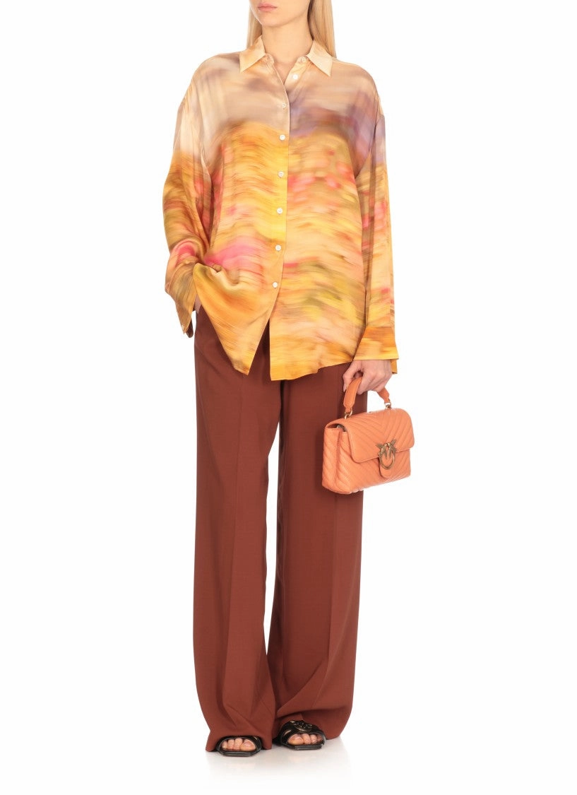 Orange Lady Love Puff Mini Bag