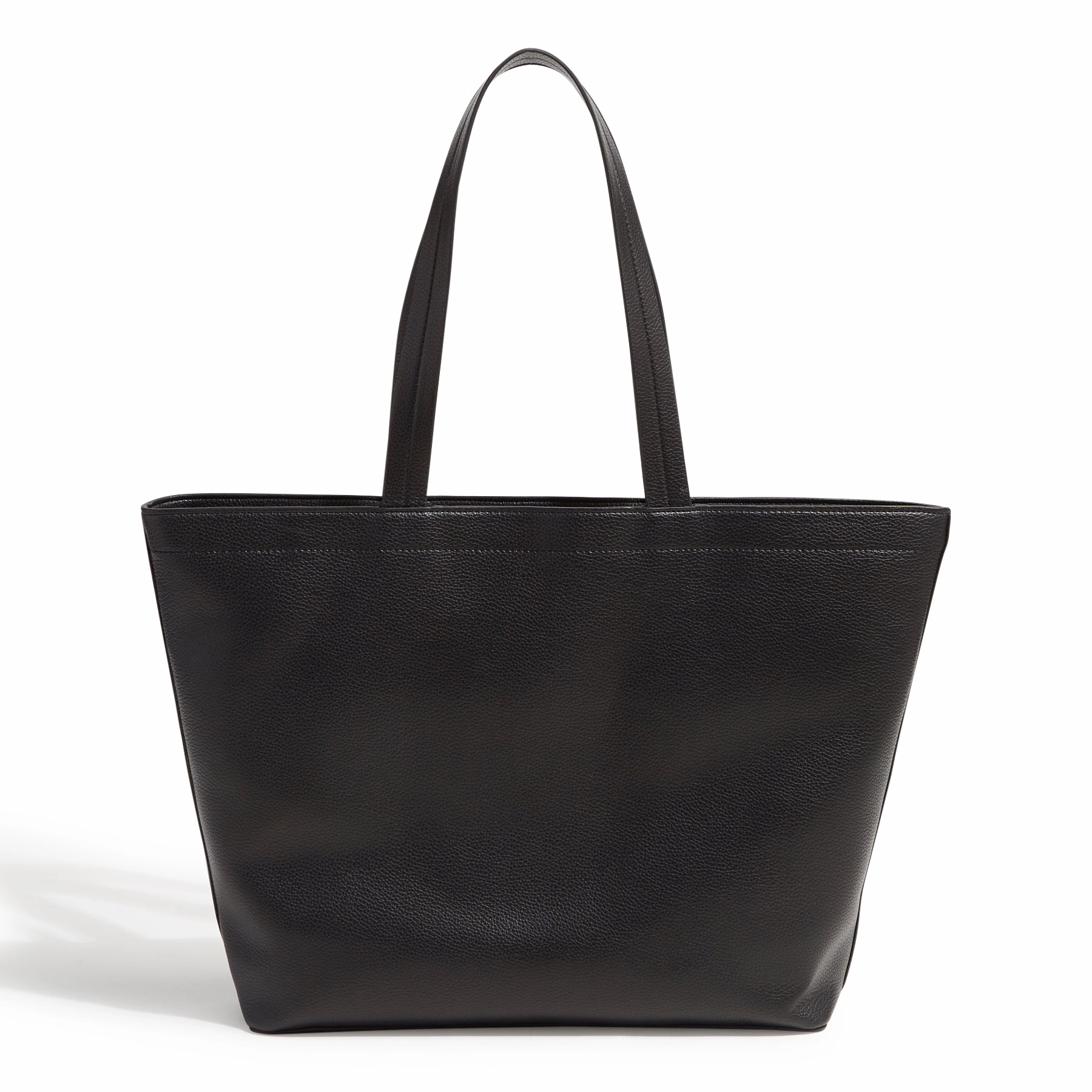 Outlet Faux Leather East West Tote