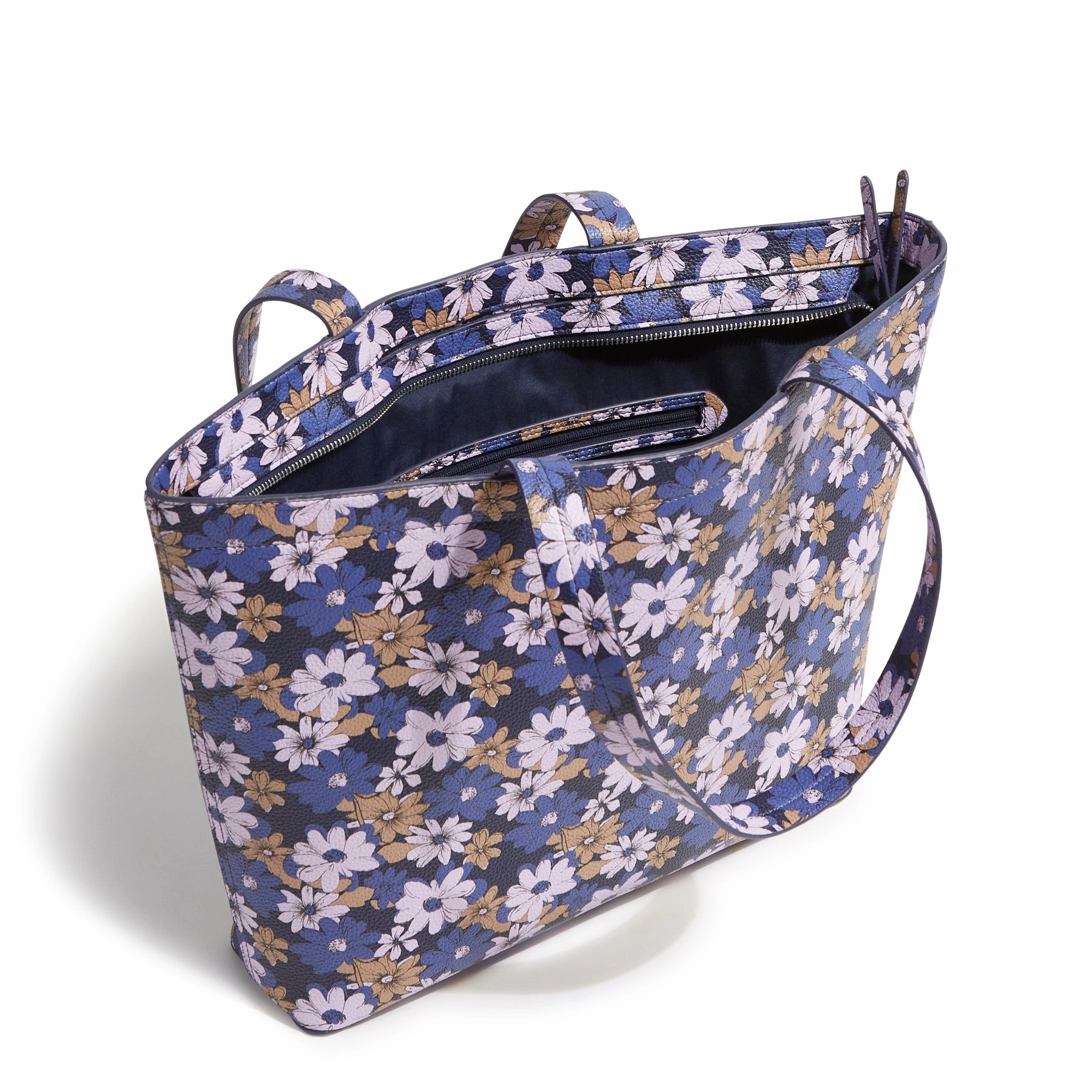 Outlet Faux Leather East West Tote