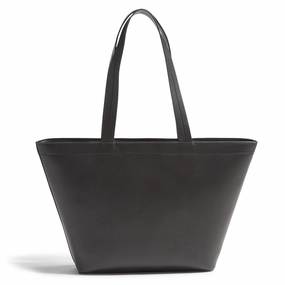Outlet Faux Leather Small East West Tote