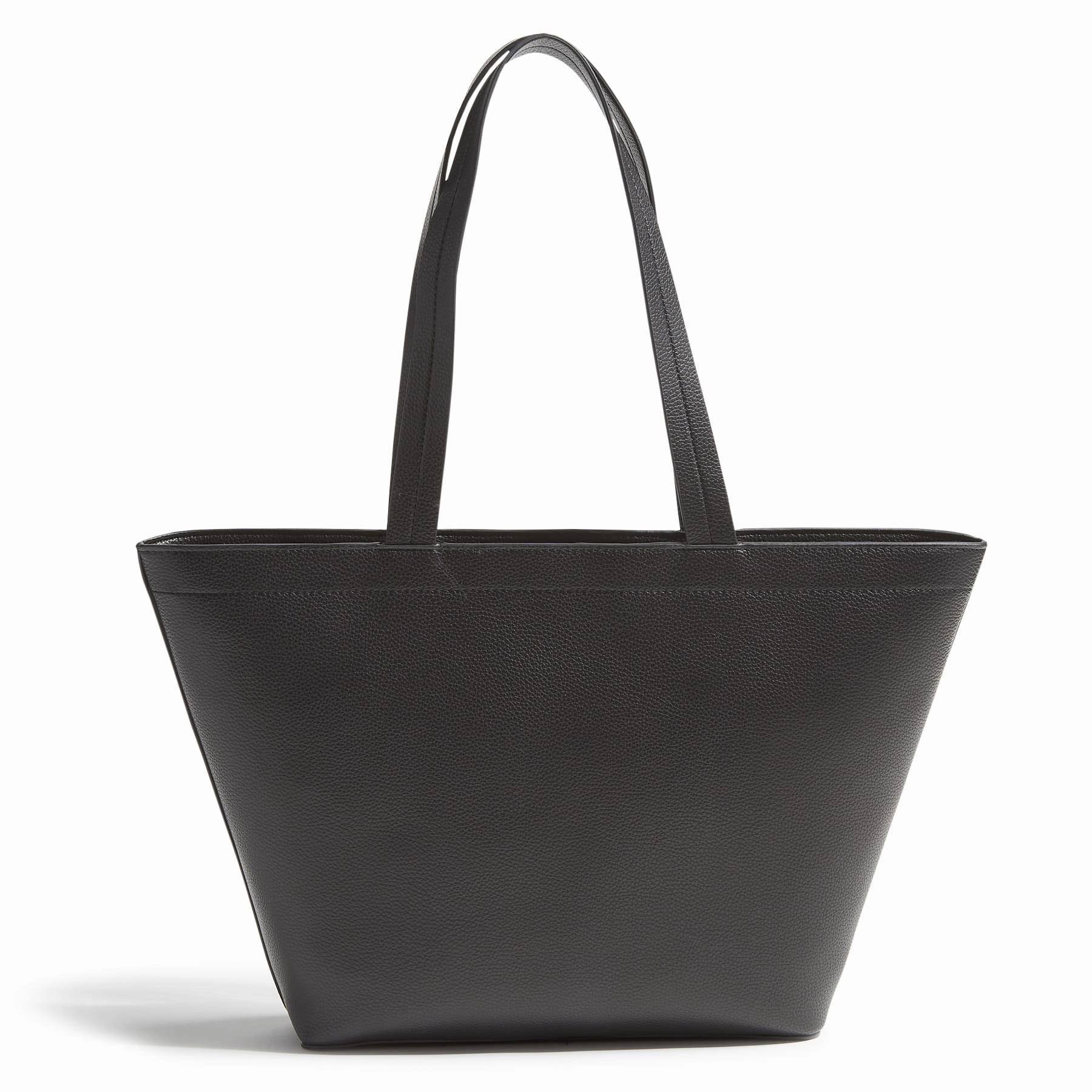 Outlet Faux Leather Small East West Tote