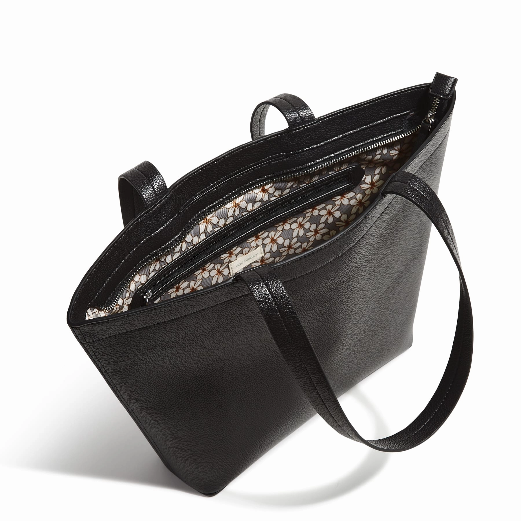 Outlet Faux Leather Small East West Tote