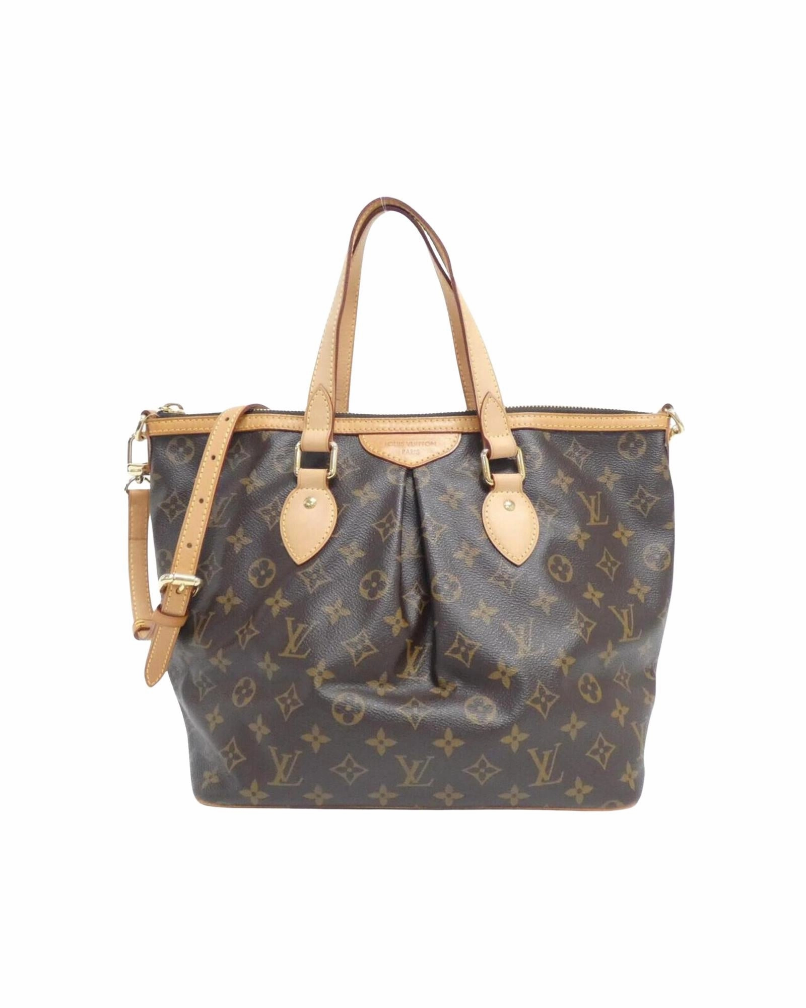Palermo PM Canvas Shoulder Bag with Dust Bag