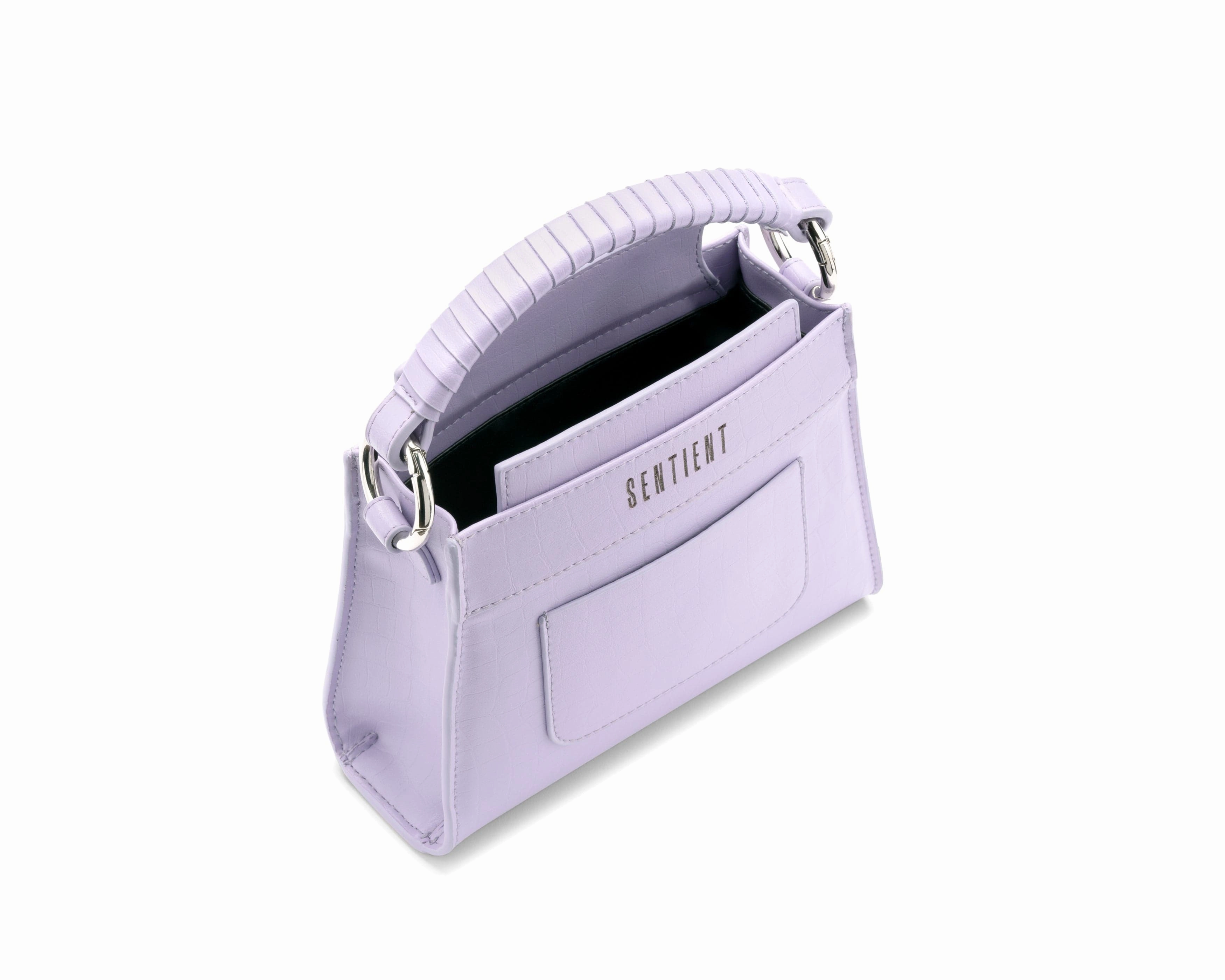 Panthera Desserto Cactus Leather Vegan Mini Tote | Lavender