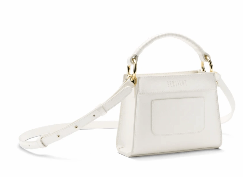 Panthera MIRUM Vegan Leather Mini Tote | White