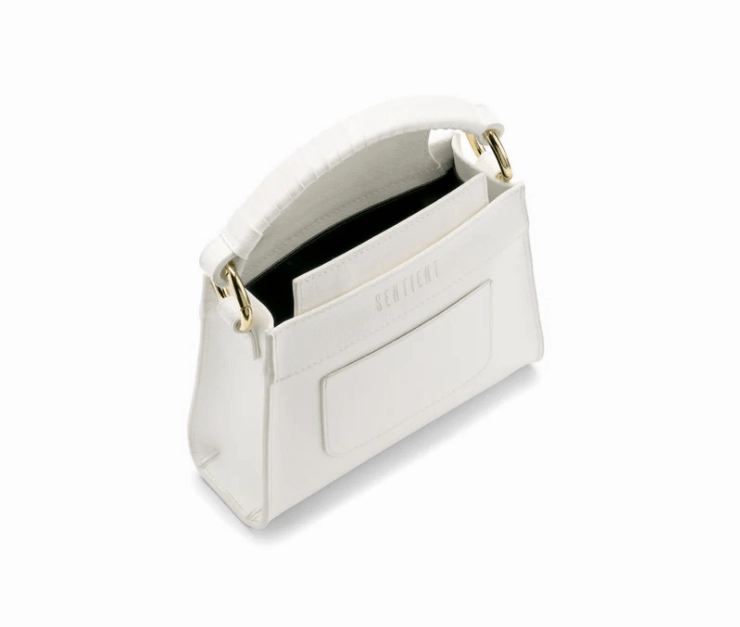 Panthera MIRUM Vegan Leather Mini Tote | White
