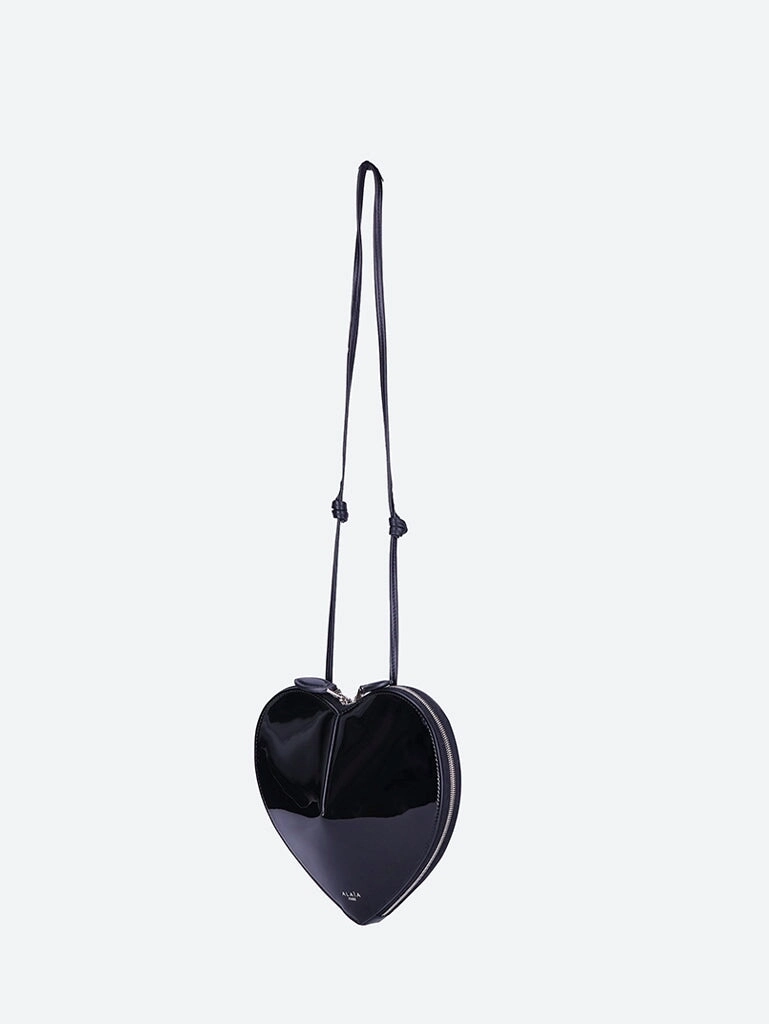 Patent leather le cur shoulder bag