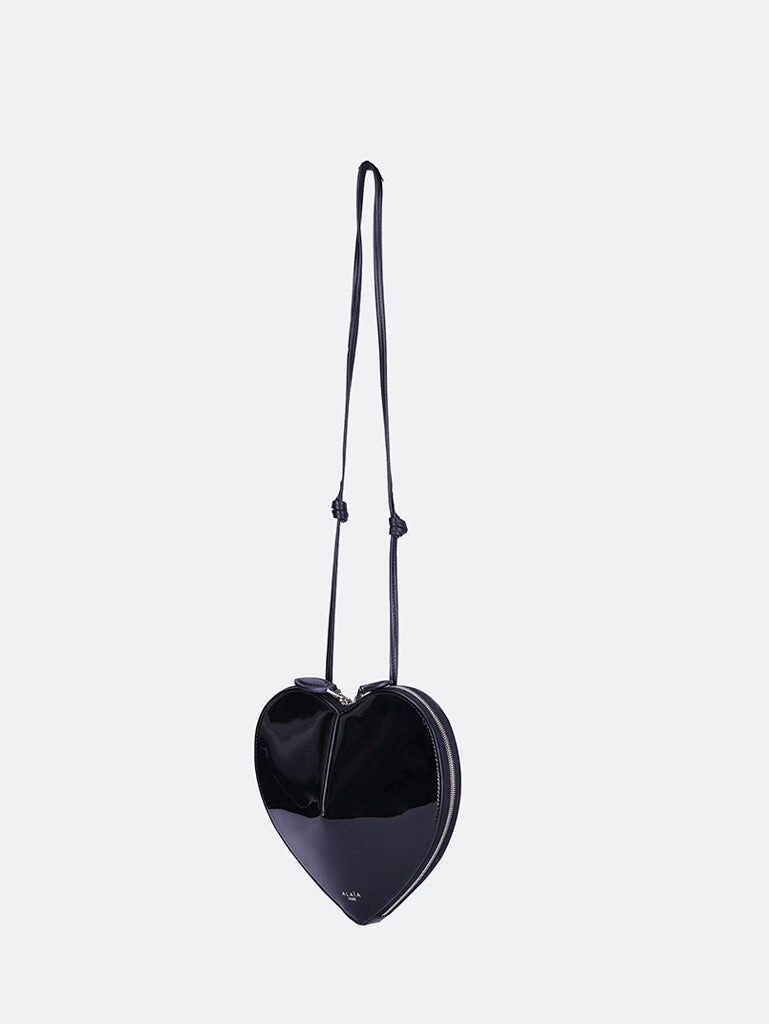 Patent leather le cur shoulder bag