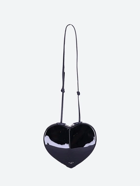 Patent leather le cur shoulder bag