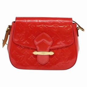 Patent Leather Shoulder Bag with Adjustable Strap