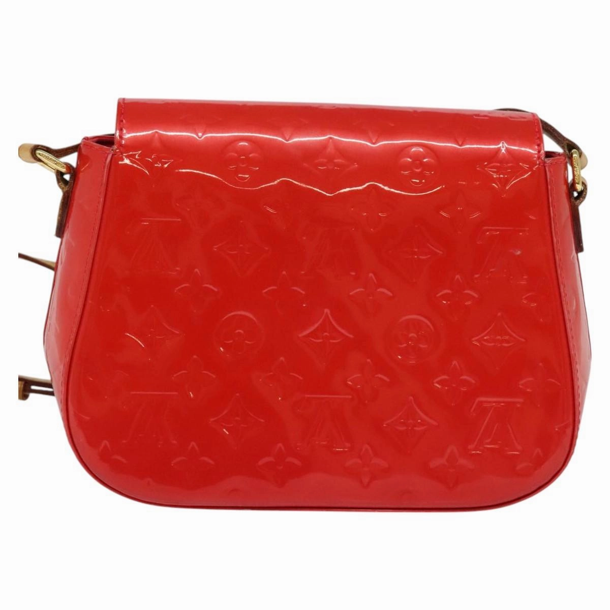 Patent Leather Shoulder Bag with Adjustable Strap
