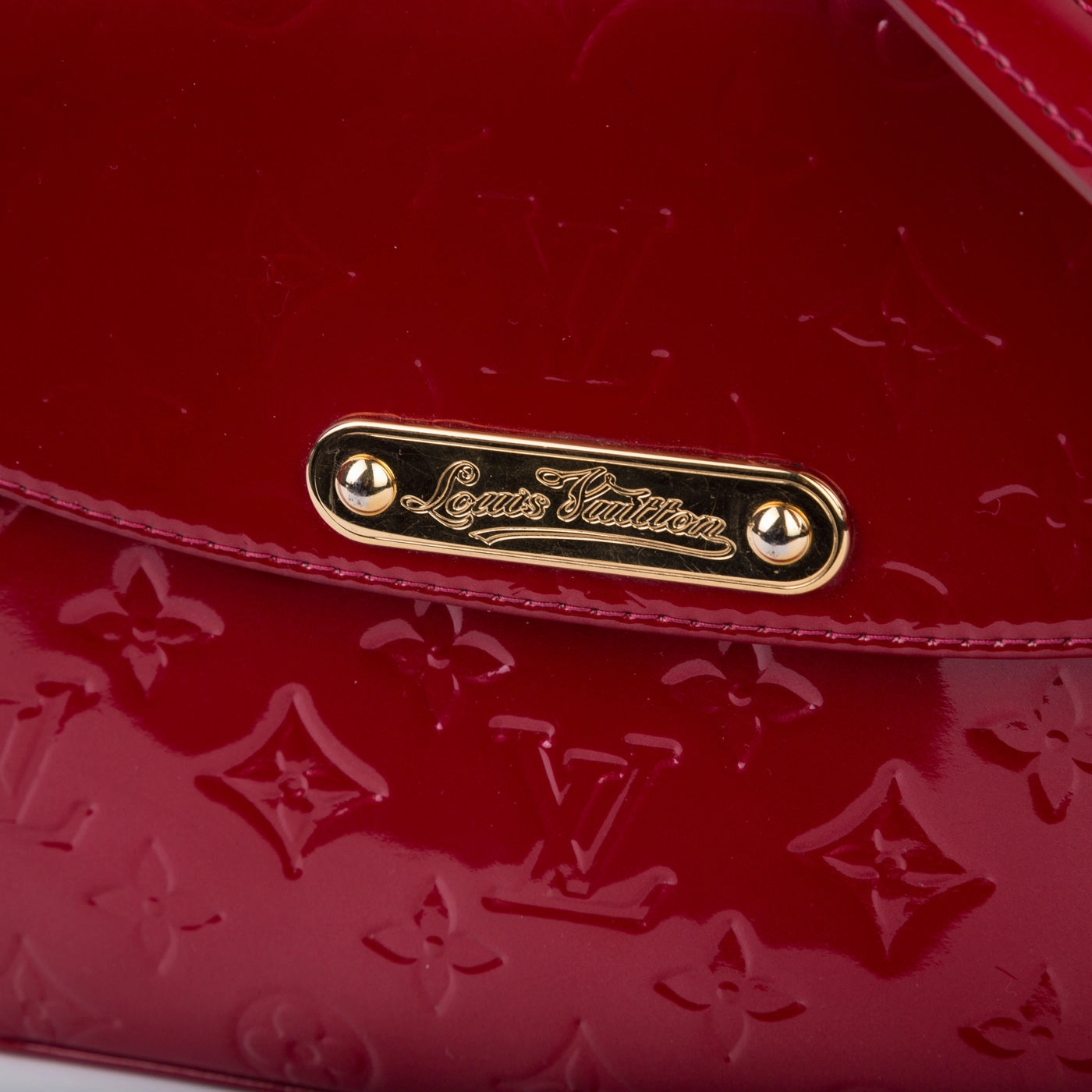 Patent shoulder bag