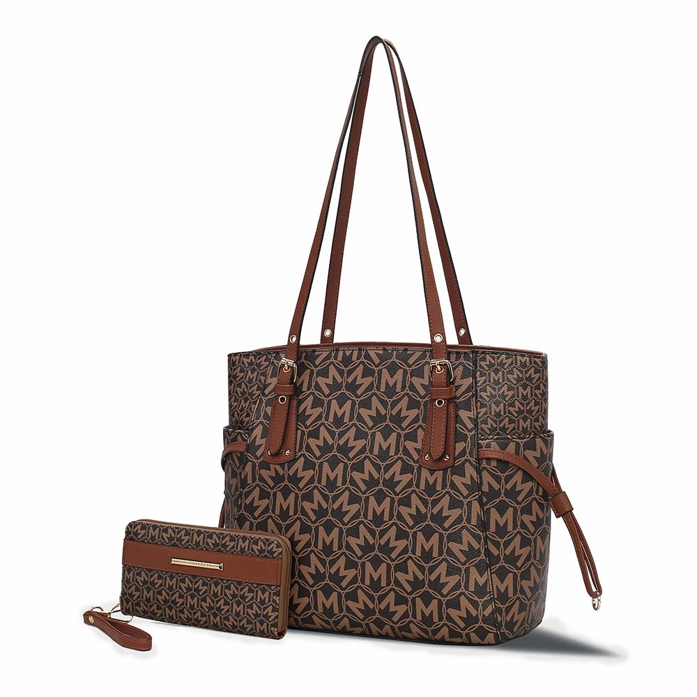 Pauline Tote Bag with Wallet by Mia K