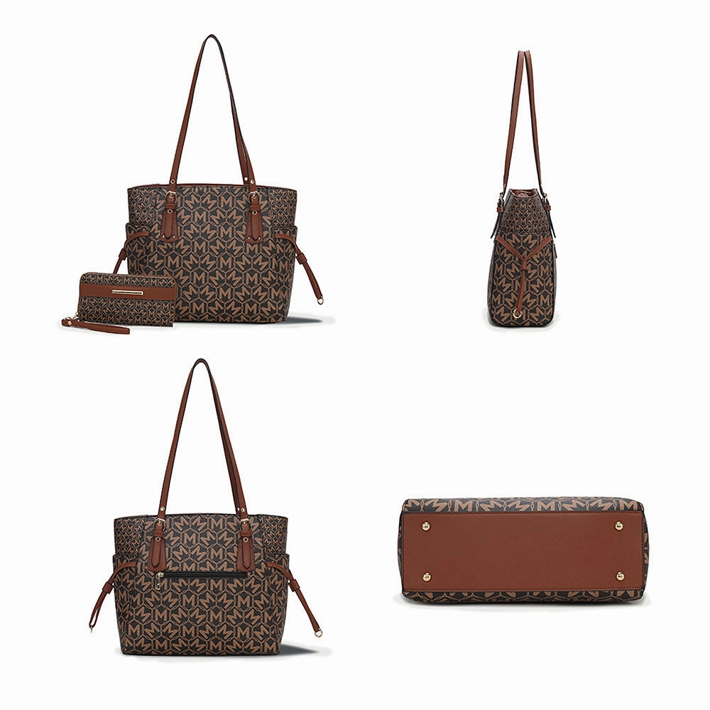 Pauline Tote Bag with Wallet by Mia K