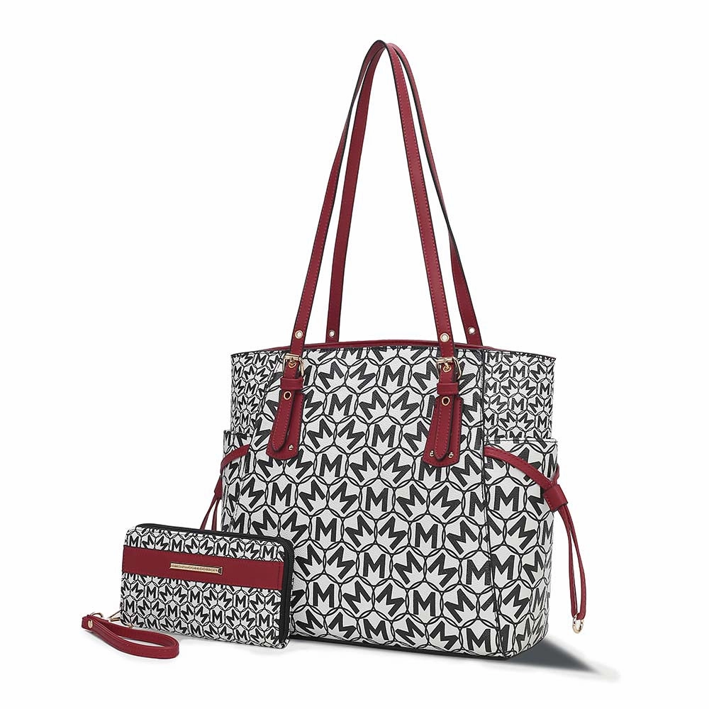 Pauline Tote Bag with Wallet by Mia K