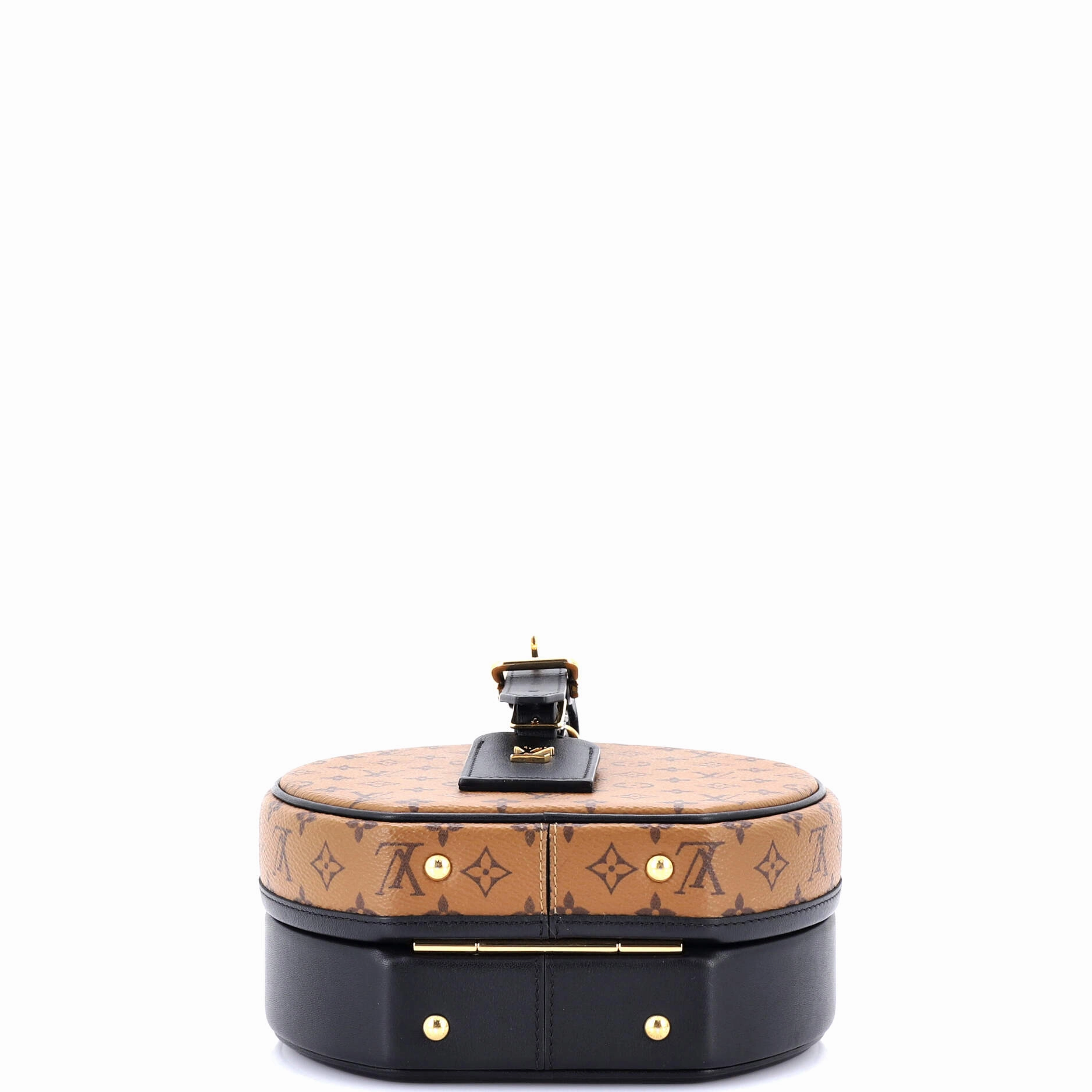 Petite Boite Chapeau Bag Reverse Monogram Canvas